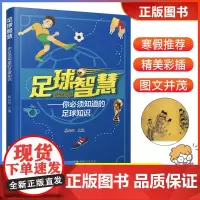 足球智慧:你必须知道的足球知识 2024年福建省寒假读一本好书3-4小学生三四年级寒假课外阅读 足球科普知识足球文化解