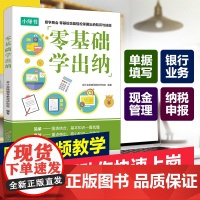 [出版社自营]出纳实务做账教程 零基础学出纳书籍 财务实务会计入门自学书 基础知识教材 学习企业纳税申报表分析手册 初级