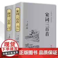 精装正版唐诗三百首宋词三百首全集2本 文白对照注释赏析典藏版中国古诗词书籍宋词鉴赏词典辞典赏析唐诗宋词 中华诗词中国古诗