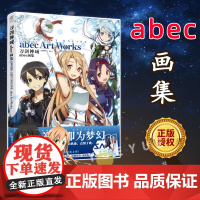 正版 刀剑神域 abec 画集 刀剑神域原画集刀剑神域小说周边美术插画集艺术设定集临摹动漫画册动漫游戏漫画书籍天闻角