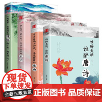 全4册 中国最美古诗词大全 谁醉美酒谁醉诗词 诗经鉴赏书籍 三生三世里的宋词 十里春风不如你 全套经典古诗词书 YC