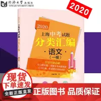 2020新版 上海中考试题分类汇编 语文一模 上海中考一模二模卷分类汇编 第一轮复习用初一初二初三复习用书 同济大学出