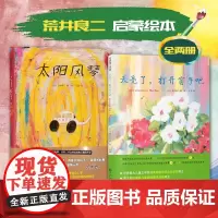 [精装硬壳]太阳风琴天亮了打开窗子吧全两册3-6岁幼儿童绘本宝宝启蒙绘本故事精装平装英文绘本 格伦纪念文学奖得主荒井良二