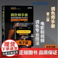 [店]调色师手册电影和视频调色专业技法 第2版 调色师基础入门教程书籍影视数字调色方法技巧大全教程电视后期调色书