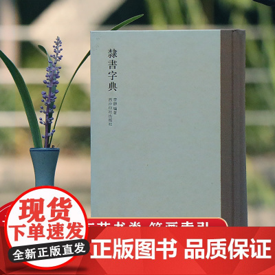 [正版]隶书字典 历代书法家隶书例字自学字典 中国隶书大字典毛笔书法工具正版书部首索引表笔画检字表指导参考书籍西泠印社