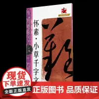名碑名帖完全大观 怀素小草千字文-优秀临摹本毛笔 原碑 拓本 书画类教材 楷书经典 书法培训教材 江西美术出版社
