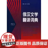 俄汉文学翻译词典 精装 龚人放 商务印书馆