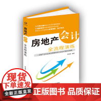 正版书籍 房地产会计全流程演练 会计实务 企业会计 行业会计