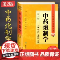中药炮制学第二版精装中医药学高级丛书叶定江中草药饮片性状图谱现代传统炮制方法中医临床辩证施治本科研究生教材人民卫生出版社