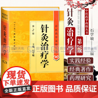正版 针灸治疗学 石学敏第2二版 中医药学高级丛书十一五中医药学高级丛书温病条辨金匮要略教材中医人民卫生出版社