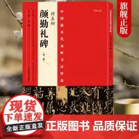 [正版]颜真卿颜勤礼碑第二版中国代表性书法作品张海主编楷书/行书/隶书等书法爱好者中小学书法教程碑帖毛笔字帖河南美术
