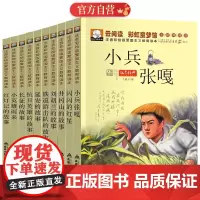 全套10册红色经典书籍 小兵张嘎正版 小英雄雨来抗日英雄的故事 闪闪的红星注音版 儿童小学生课外书人物爱国长征 战争刘胡