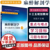 Z正版麻醉解剖学学习指导与习题集(第3版/本科麻醉配套) 张励才 人民卫生出版社 9787117227124