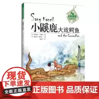 小鼷鹿大戏鳄鱼(丛林智慧故事绘本) 儿童绘本 3-8岁儿童故事书 绘画书 寓言故事书 漫画书 鳄鱼书