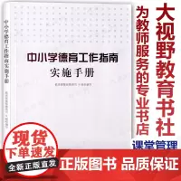 正版 中小学德育工作指南实施手册 基础教育司 德育工作参考读本 教育科学出版社 大视野JK