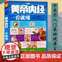 图解黄帝内经 一看就懂 典藏版 田元祥著 中医学基础理论 中医自学百日通中药学入门 中草药药方养生保健书 中医养生保健书