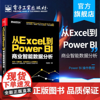 店 从Excel到Power BI 商业智能数据分析 PowerBI入门书籍 Power BI操作教程 Power Qu