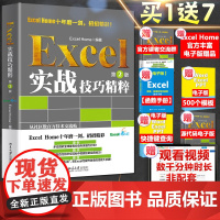 Excel实战技巧精粹 第2版 Excel Home著 表格制作函数office书籍办公软件计算机应用基础知识自学书籍电