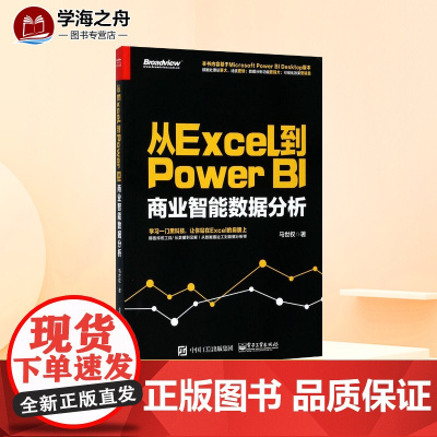 从Excel到PowerBI:商业智能数据分析 马世权 著 著 办公自动化软件(新)专业科技 正版图书籍 电子工业出版社
