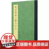 赵孟頫书六体千字文 浙江人民美术出版社 编 著 书法/篆刻/字帖书籍艺术 正版图书籍 浙江人民美术出版社