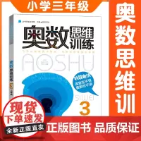 三年级奥数书 思维训练数学奥数小学全套教材精讲与测试题库应用题奥林匹克书籍 同步初级入门奥数题天天练