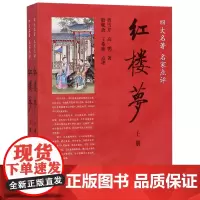 红楼梦套装全两册四大名著名家点评曹雪芹高鹗著脂砚斋王希廉点评附点评批注16开平装双色印刷经典名著中小学课外读物正版中华书