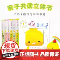 和小鸡球球一起玩全套6册成长绘本系列叽叽叽是谁呀婴幼儿儿童故事书0-1-2-3-5-6周岁早教亲子启蒙纸板书宝宝触感玩具