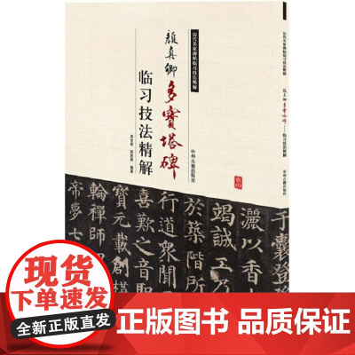 颜真卿多宝塔碑临习技法精解 周世闻,韩胜辉 编著 著作 书法/篆刻/字帖书籍艺术 正版图书籍 中州古籍出版社