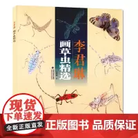 李君琳画草虫精选 中国画草虫类白描动态写生水墨画册页作品欣赏当代唯美工笔画花卉技法步骤大全教材初学者入门基础教程正版书籍