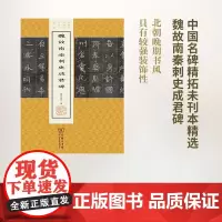 魏故南秦刺史成君碑(中国名碑精拓未刊本精选) 薛晓源 刘波 主编 商务印书馆