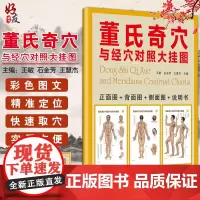 董氏奇穴与经穴对照大挂图 王敏 石金芳 王慧杰主编 中国医药科技出版社9787506797320