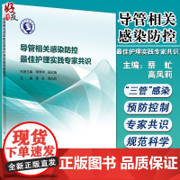 正版 导管相关感染防控Z佳护理实践专家共识 蔡虻 高凤莉主编 人民卫生出版社 中央静脉导管相关尿路防控指南 护理学书