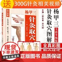 正版 杨甲三针灸取穴图解全新版全真彩图精准取穴取穴速查技巧速记歌诀刘乃刚编针灸书籍 人体经络穴位图解书随身查科学出版社