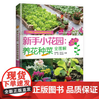 [店]新手小花园-养花种菜全图解 养花种菜的技术 花园造景一点通 花园设计 养花种菜新手书籍