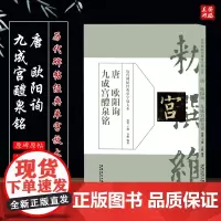 历代碑帖经典单字放大本 唐 欧阳询九成宫醴泉铭 碑帖书法练字帖 简体旁注 毛笔书法字帖 安徽美术出版社