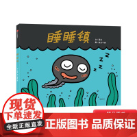 睡睡镇硬壳精装绘本图画书适合3岁以上 幼儿园读物儿童启蒙图书中信出版正版童书