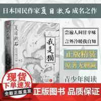正版我是猫 夏目漱石 无删节完整收录外国文学日本文学小说世界名著 夏目漱石我是猫正版书精装中小学生名著