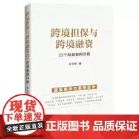 跨境担保与跨境融资:23个经典案例详解 朱玉庚 中国经济出版社 正版书籍