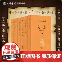 文选全6册中华书局正版三全本完整版无删减全集全套原著原文译文注释又称昭明文选赋诗骚文学总集中华经典名著全本全注全译丛书