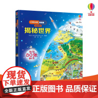 [接力出版社]揭秘世界 尤斯伯恩看里面低幼版系列 精装彩色插图3到6岁儿童科普翻翻书 原版绘本授权 幼儿园启蒙认知百科书