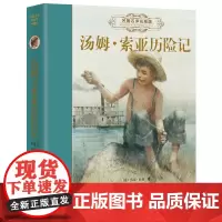 [接力出版社]汤姆索亚历险记名著名译名绘版 彭懿精装彩图7-10-15岁儿童文学经典童话故事书学生课外读物语文分级阅读书
