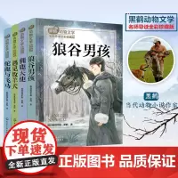 全套4册 黑鹤动物文学名师导读 全彩珍藏版 7-10-12岁小学生二三四五六年级语文课外阅读图书籍 儿童文学少儿读物成长