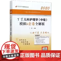 丁震儿科护理学<中级>模拟6套卷全解析(2020原军医版)/丁震主管护师职称考试系列/丁震