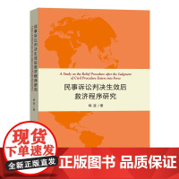 民事诉讼判决生效后救济程序研究 韩波 商务印书馆