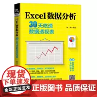 [正版书籍]Excel数据分析:30天吃透数据透视表