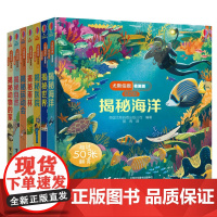 [接力出版社]尤斯伯恩看里面低幼版7册套装 精装彩色插图3到6岁儿童科普翻翻书 原版绘本幼儿园启蒙认知百科图画正版书籍