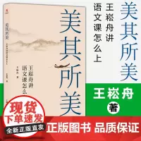 [教师用书]美其所美 王崧舟讲语文课怎么上王崧舟新作课堂教学规范教文教学名家特色课堂教学语文教师的常用案头书上海教育