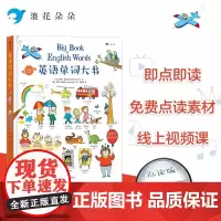 英语单词大书点读版 送点读包+跟读音频+线上视频课 3-6岁幼儿启蒙英语早教零基础少儿童1000中英双语词汇自学支持小达