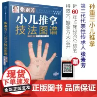 []张素芳小儿推拿技法图谱(汉竹) 小儿推拿专家教百病消经络穴位按摩大全 书中医养生书籍推拿按摩手法 小儿推拿书