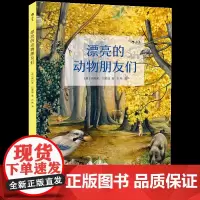 浪花朵朵童书正版 漂亮的动物朋友们 动物百科儿童绘本科普书
